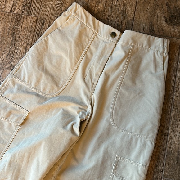 Lululemon Size 27 Light Utilitech Cargo Pocket High-Rise Pant Natural Ivory - Picture 4 of 7